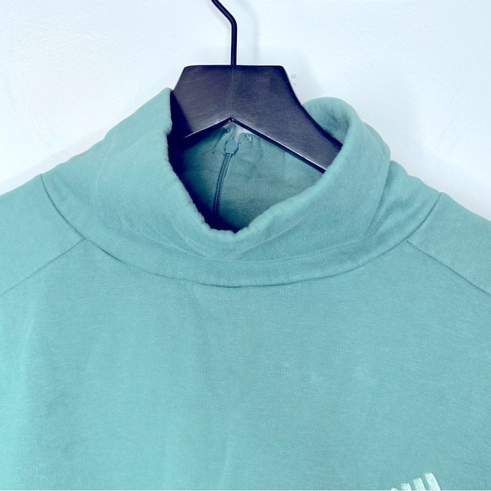 Adidas Women’s Green Long Sleeve Sweatshirt Size M‎ - Picture 2 of 8
